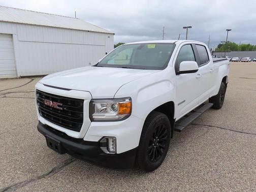 Summit White 2022 GMC Canyon Elevation