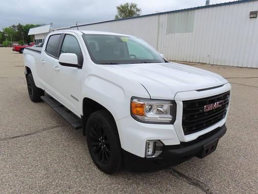 Summit White 2022 GMC Canyon Elevation