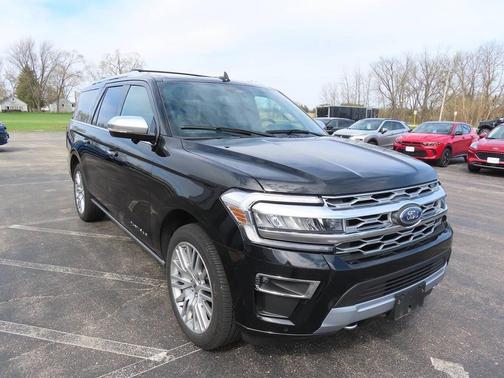 Agate Black Metallic 2023 Ford Expedition Max Platinum