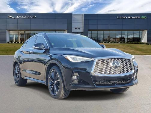 Black Obsidian 2023 INFINITI QX55 ESSENTIAL