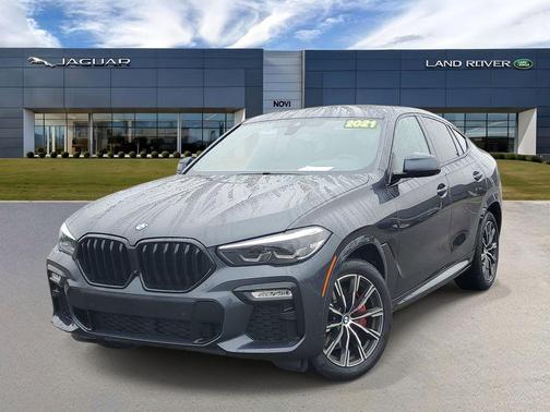 Arctic Gray Metallic 2021 BMW X6 xDrive40i