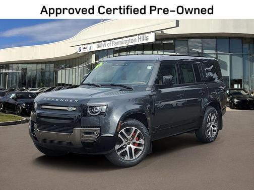 Grey 2024 Land Rover Defender 130 P400 X