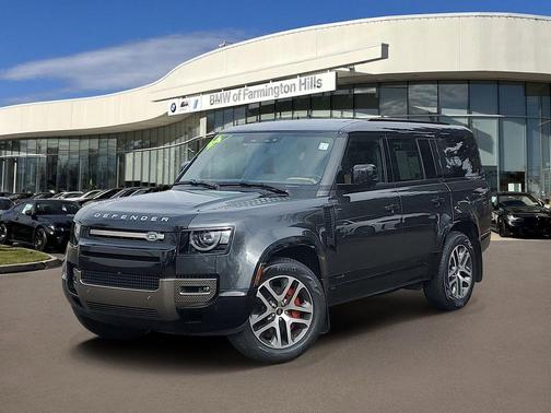 Grey 2024 Land Rover Defender 130 P400 X