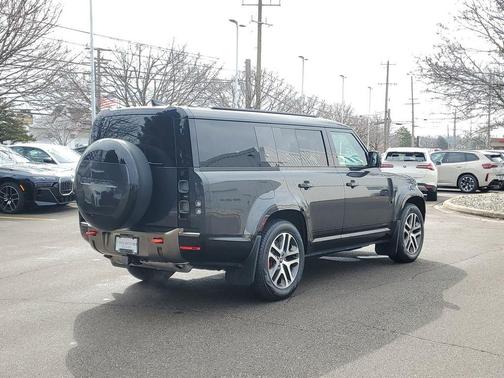 Grey 2024 Land Rover Defender 130 P400 X