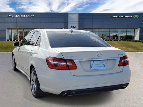 Arctic White 2012 Mercedes-Benz E-Class 4MATIC