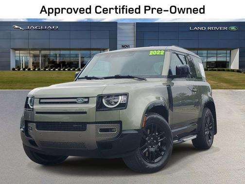 Pangea Green Metallic 2022 Land Rover Defender 90 X-Dynamic S