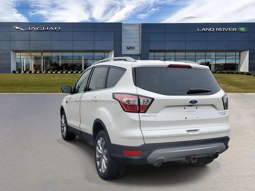 WHITE PLATINUM MET TRI-COAT 2018 Ford Escape Titanium