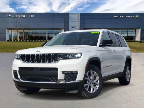 Bright White Clearcoat 2021 Jeep Grand Cherokee L Limited