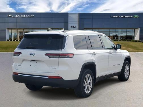 Bright White Clearcoat 2021 Jeep Grand Cherokee L Limited