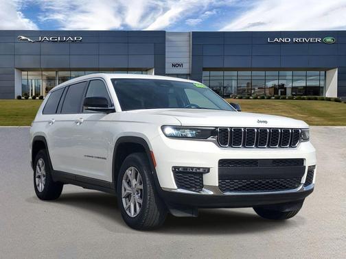 Bright White Clearcoat 2021 Jeep Grand Cherokee L Limited