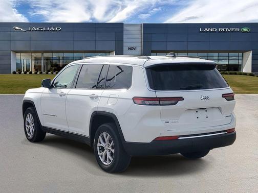 Bright White Clearcoat 2021 Jeep Grand Cherokee L Limited