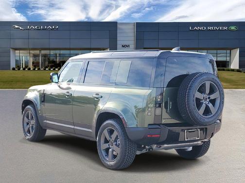 Woolstone Green Metallic 2026 Land Rover Defender P300 S