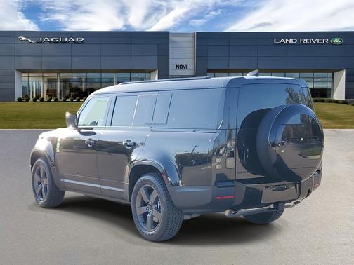 Santorini Black 2026 Land Rover Defender S