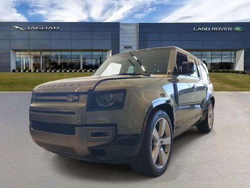 Pangea Green Metallic 2025 Land Rover Defender 130 P400 X-Dynamic SE