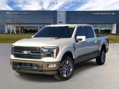 Star White Metallic Tri-Coat 2025 Ford F-150 King Ranch