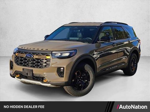 Marsh Gray 2026 Ford Explorer Tremor