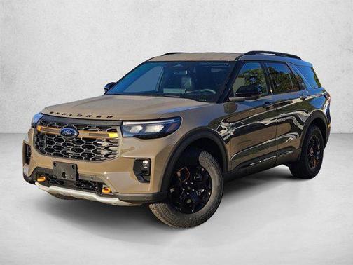 Marsh Gray 2026 Ford Explorer Tremor