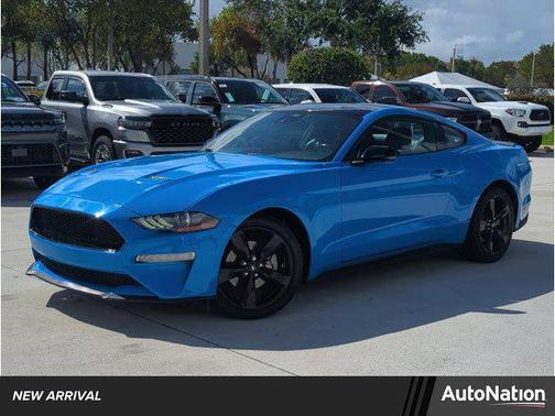Grabber Blue Metallic 2022 Ford Mustang EcoBoost Premium