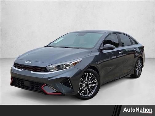 Gravity Gray 2022 Kia Forte GT-Line