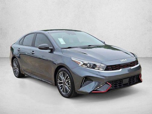 Gravity Gray 2022 Kia Forte GT-Line