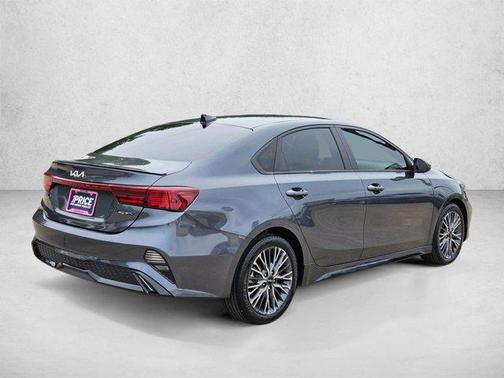 Gravity Gray 2022 Kia Forte GT-Line