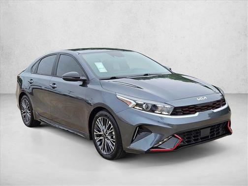 Gravity Gray 2022 Kia Forte GT-Line
