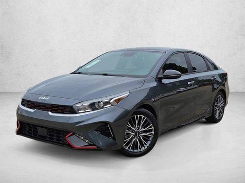 Gravity Gray 2022 Kia Forte GT-Line