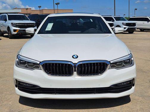 White 2017 BMW 540 540i