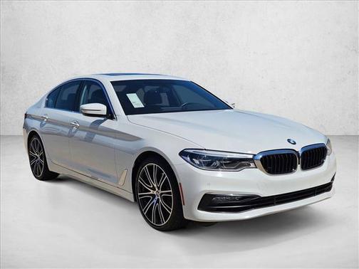 White 2017 BMW 540 540i