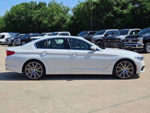 White 2017 BMW 540 540i