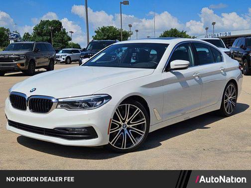 White 2017 BMW 540 540i