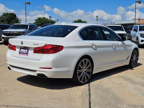 White 2017 BMW 540 540i