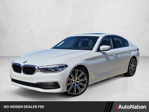 White 2017 BMW 540 540i