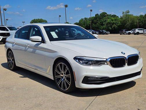 White 2017 BMW 540 540i