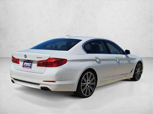 White 2017 BMW 540 540i