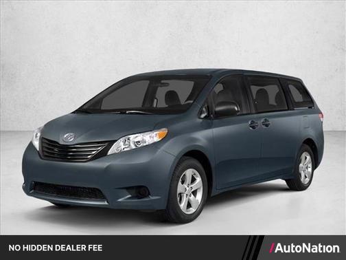 Shoreline Blue Pearl 2014 Toyota Sienna XLE
