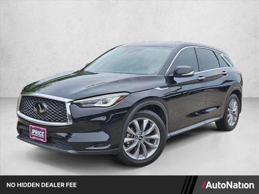 Black Obsidian 2022 INFINITI QX50 PURE AWD
