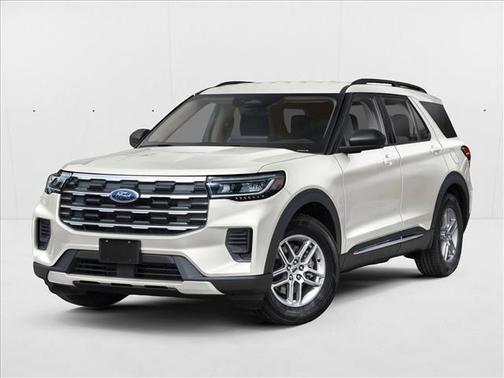 Star White Metallic Tri-Coat 2027 Ford Explorer Active