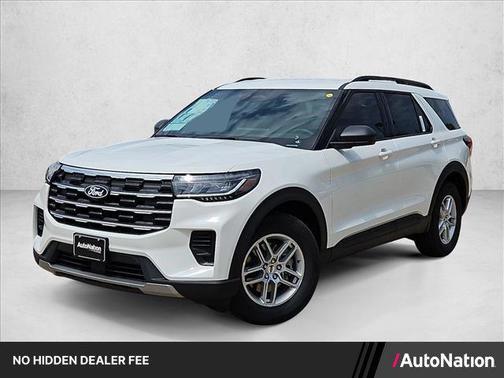 Star White Metallic Tri-Coat 2027 Ford Explorer Active