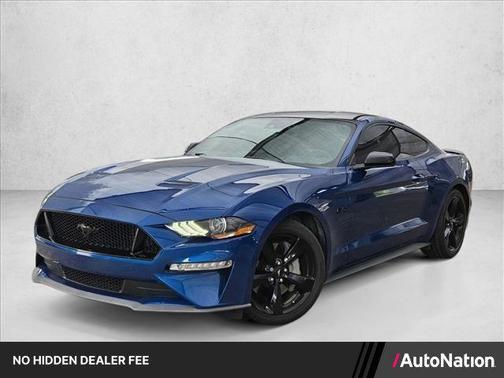 Atlas Blue Metallic 2023 Ford Mustang GT