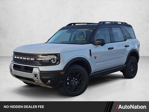 Space White Metallic 2026 Ford Bronco Sport Badlands