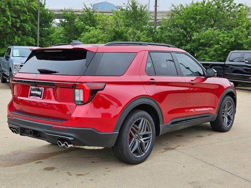 Rapid Red Metallic Tinted Clearcoat 2026 Ford Explorer ST
