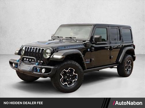 Black Clearcoat 2022 Jeep Wrangler Unlimited 4xe Rubicon