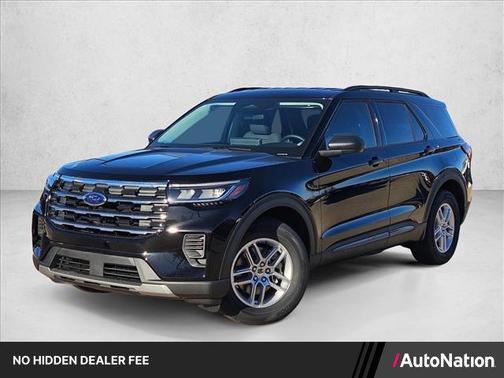 Agate Black Metallic 2026 Ford Explorer Active (200A)