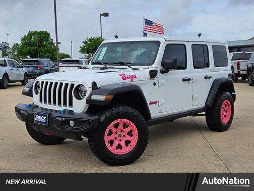 Bright White Clearcoat 2023 Jeep Wrangler 4xe Rubicon
