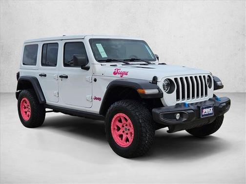 Bright White Clearcoat 2023 Jeep Wrangler 4xe Rubicon