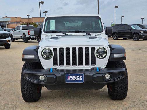 Bright White Clearcoat 2023 Jeep Wrangler 4xe Rubicon