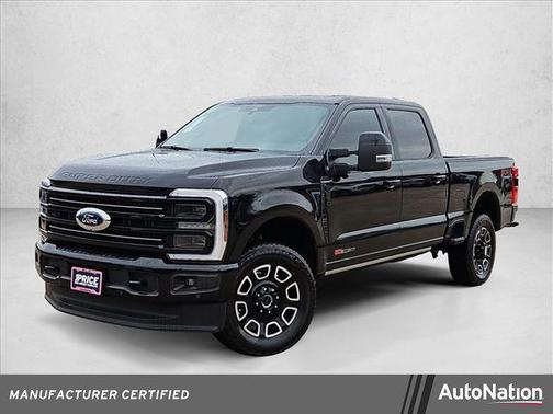 Agate Black Metallic 2025 Ford F-250 Platinum