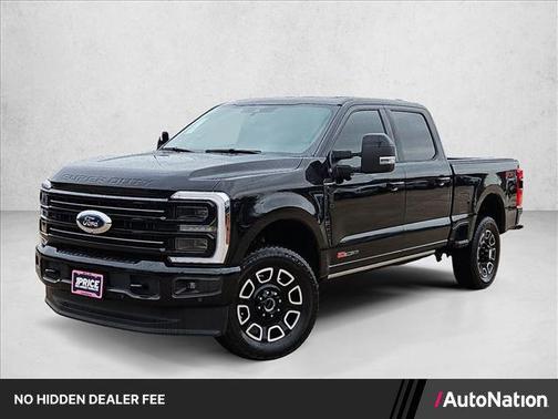 Agate Black Metallic 2025 Ford F-250 Platinum