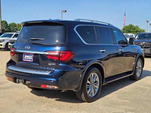 Hermosa Blue 2019 INFINITI QX80 Luxe